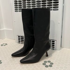 Sam Edelman Knee High Boots in Black